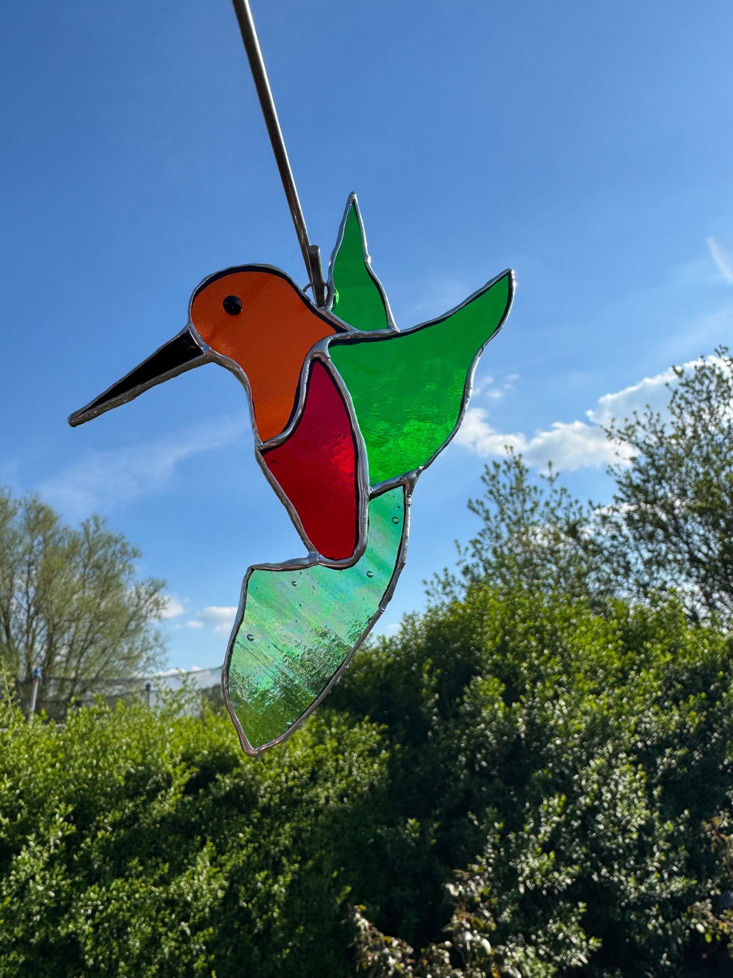Glashanger vogeltje - verschillende kleuren