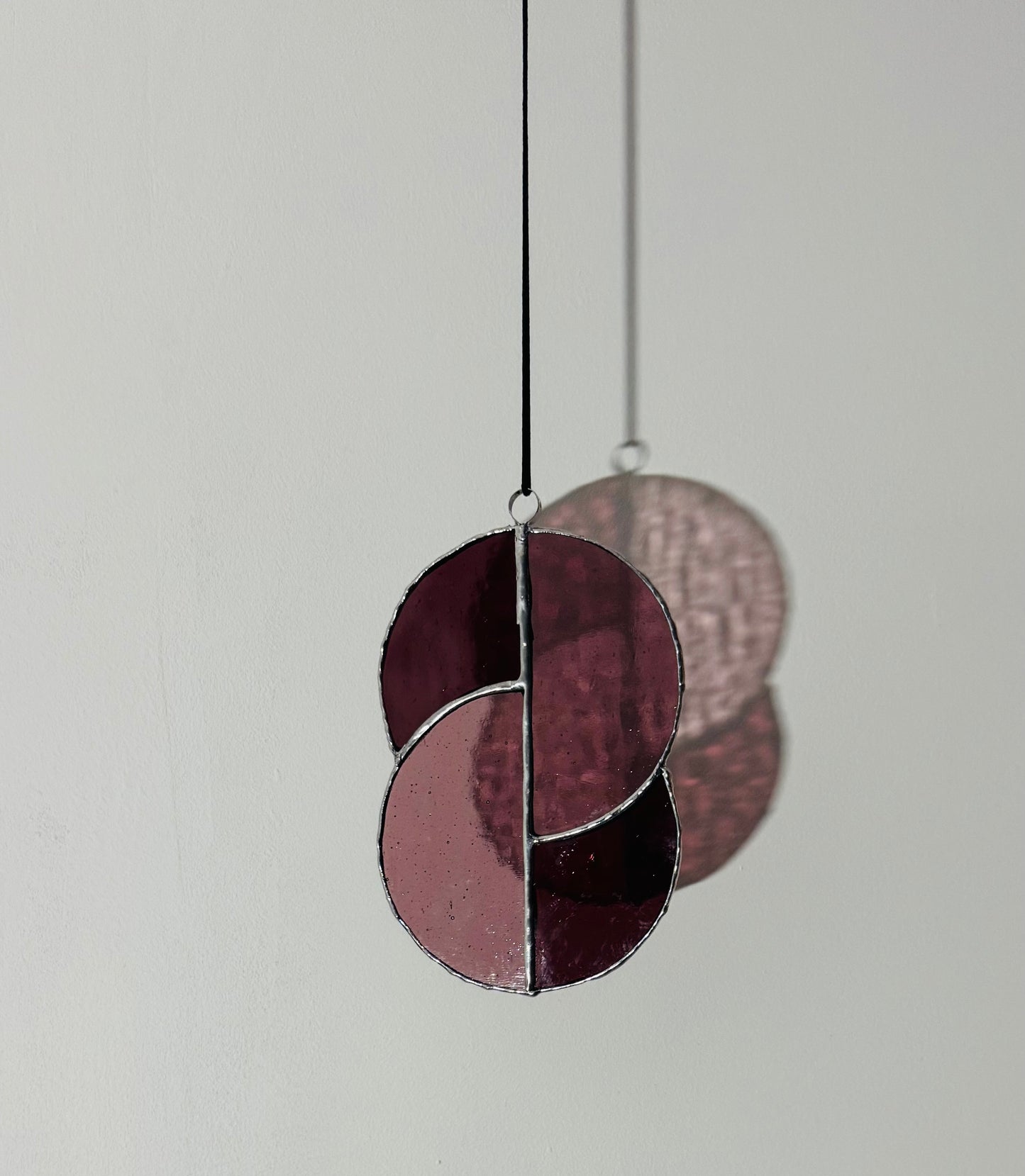 Zonnevanger abstract - roos/purper