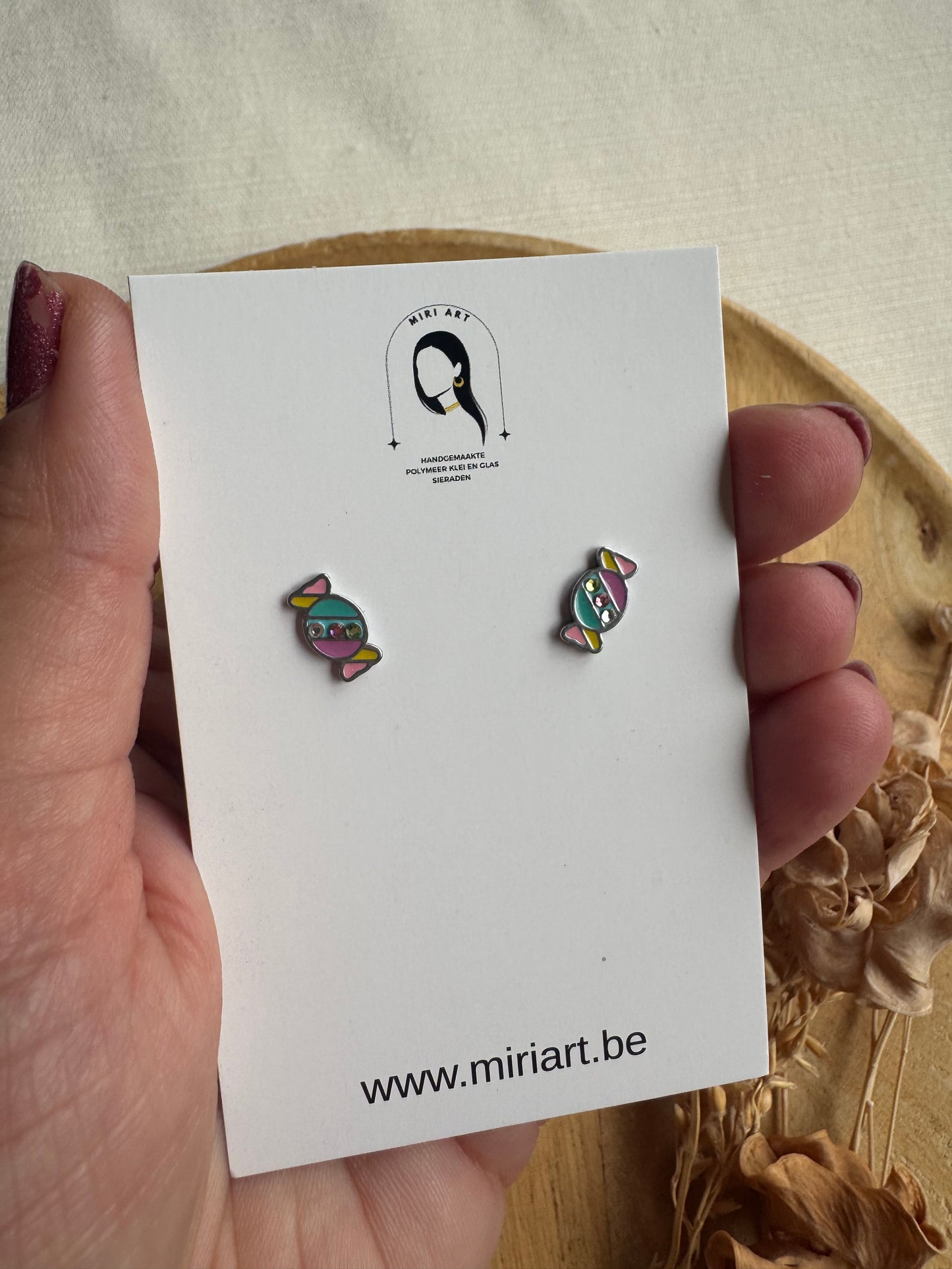 STEKERS snoepje met draaisluiting - roestvrij staal