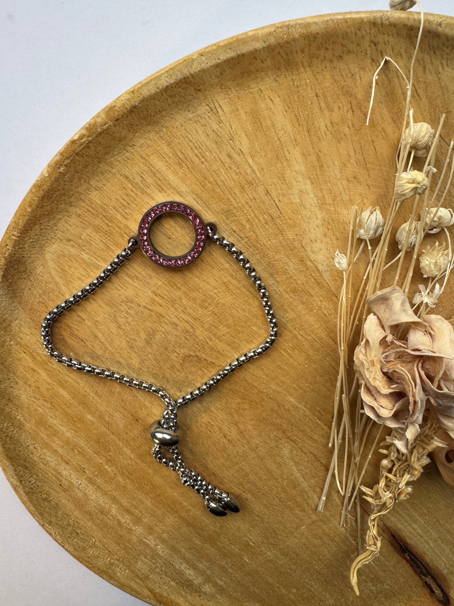 ARMBAND roestvrijstaal - verstelbaar