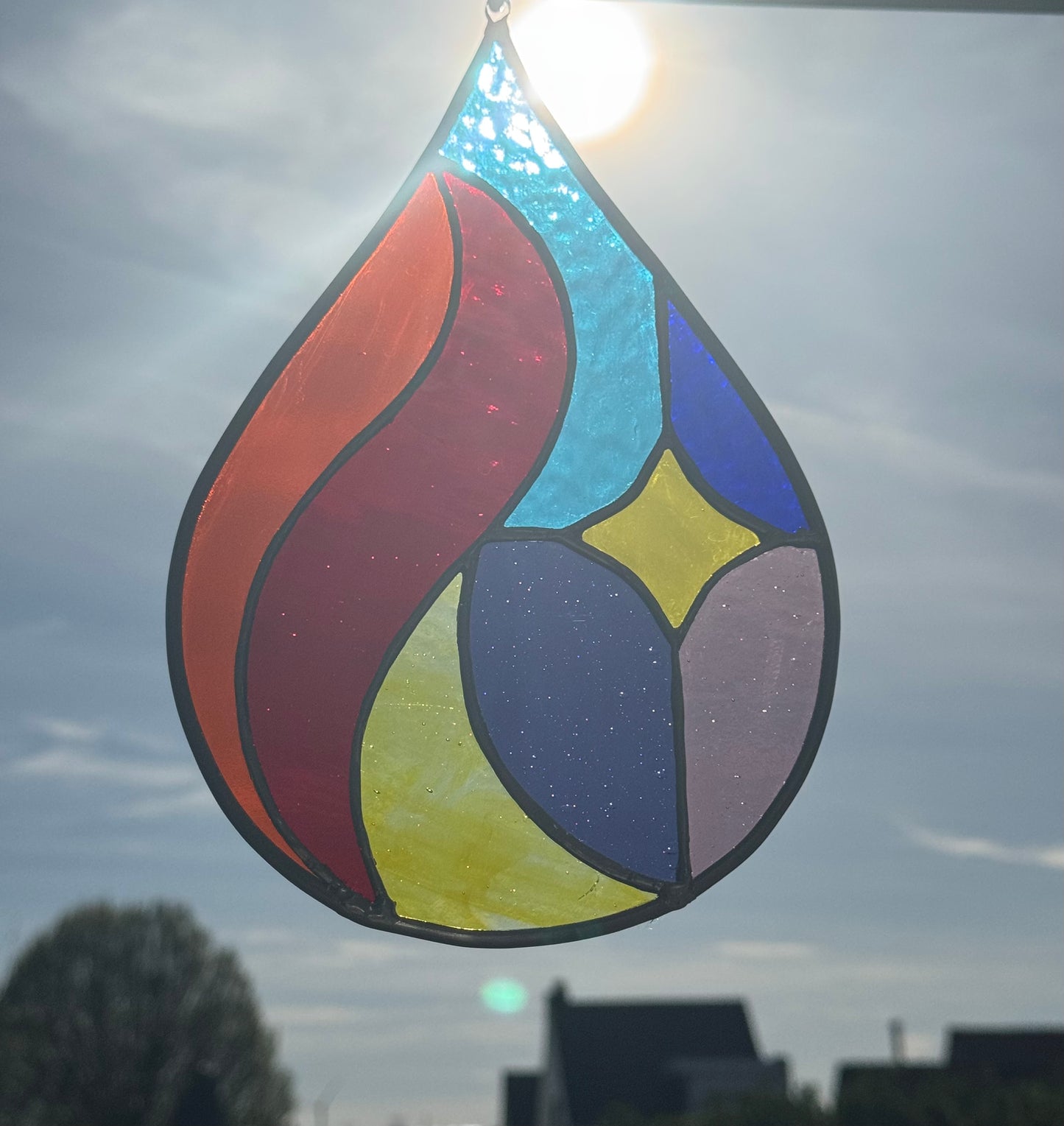 Glashanger druppel geometrisch