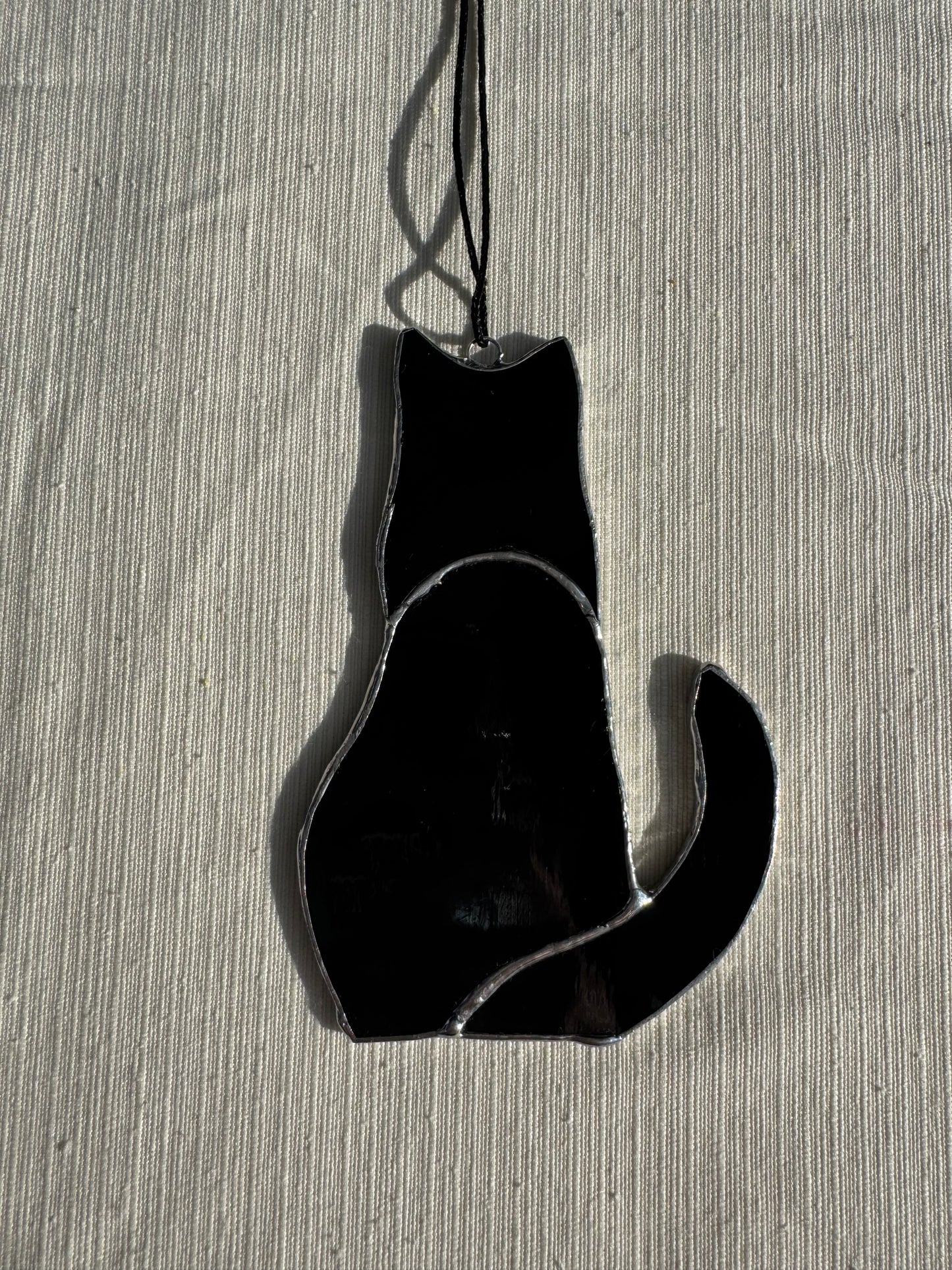 Poes glas decoratie