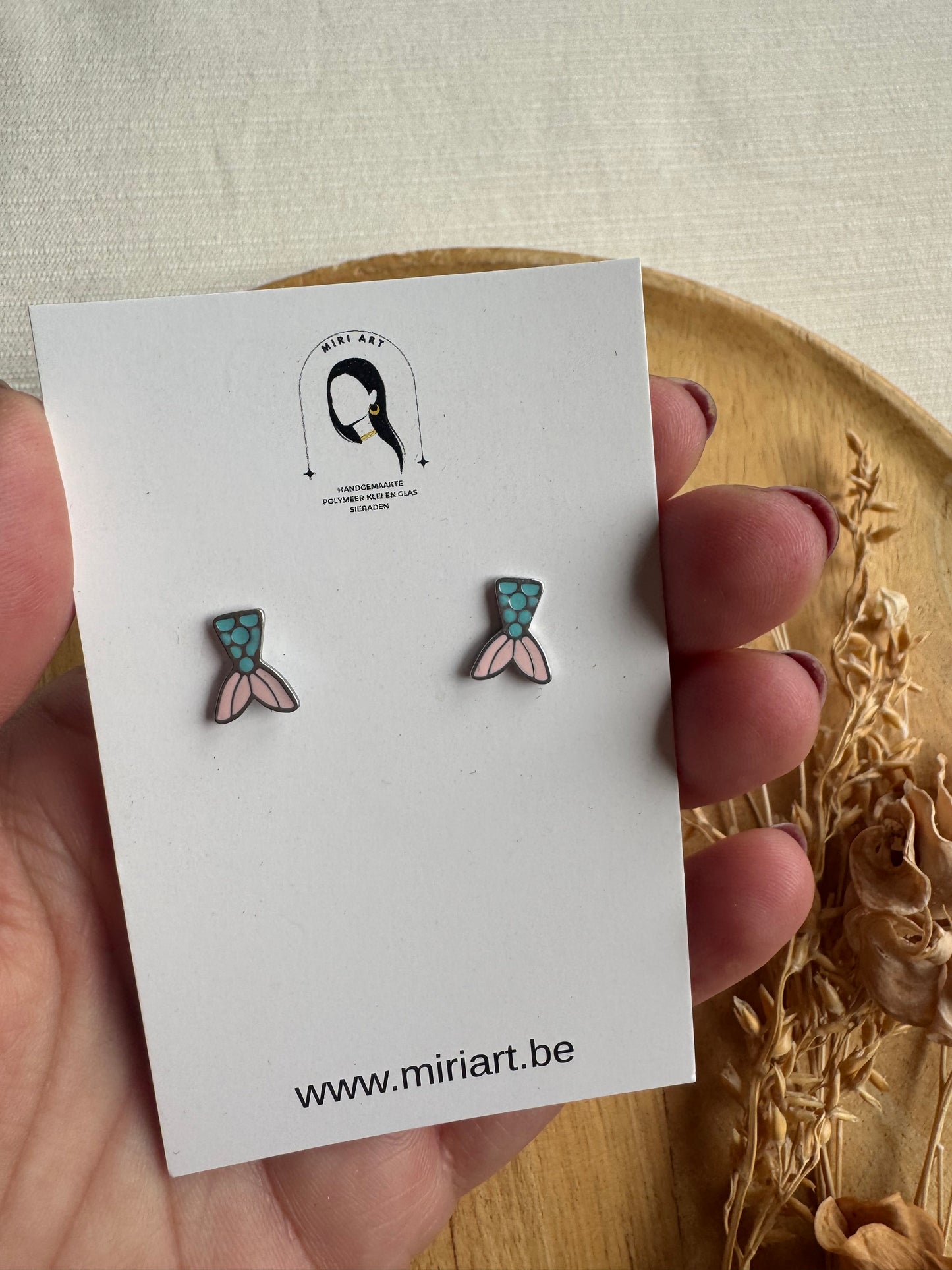 STEKERS zeemeermin  met draaisluiting -  roestvrij staal