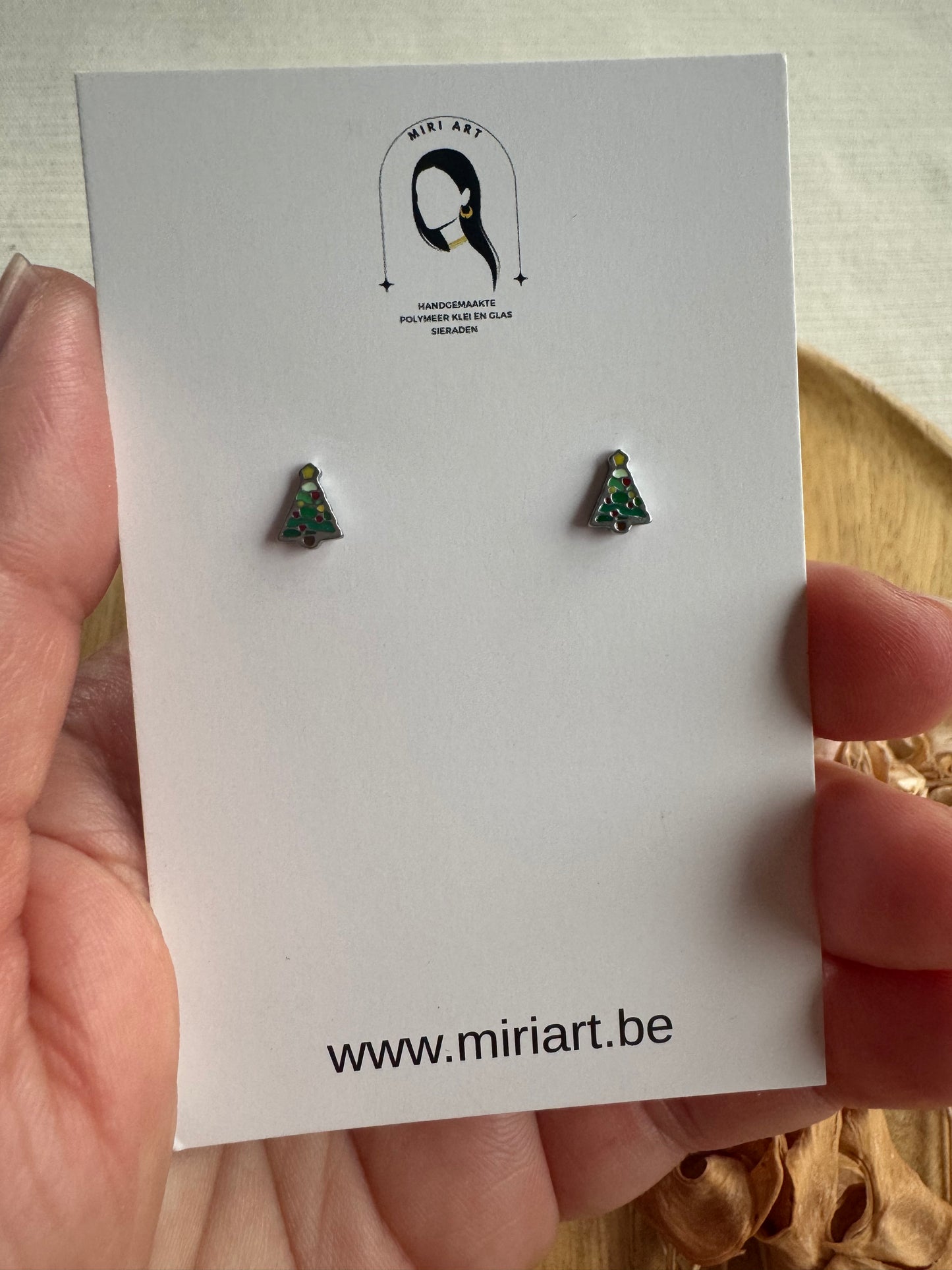 STEKERS kerstboom met draaisluiting - roestvrijstaal