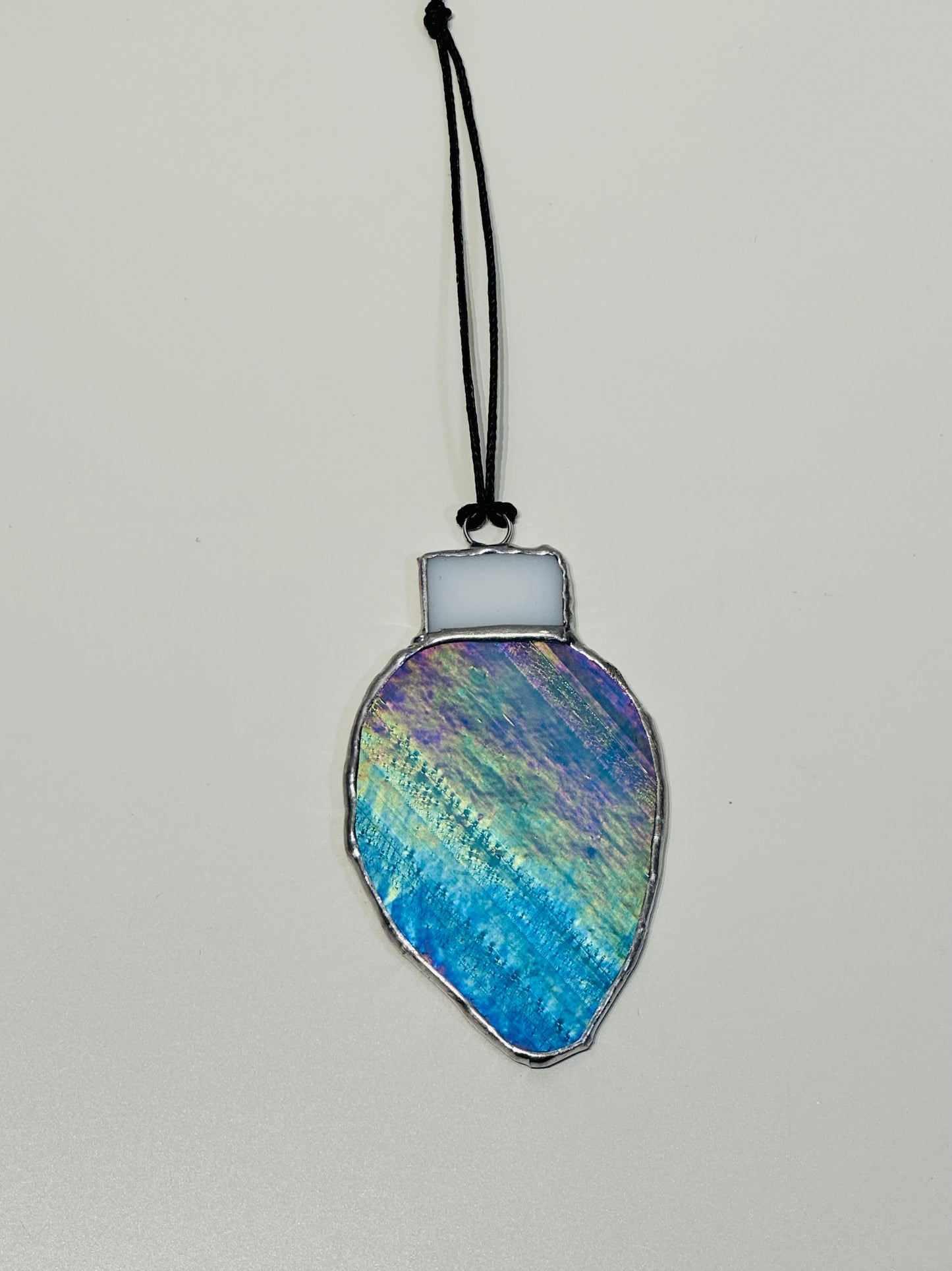 Kerst licht glas decoratie- klein (verschillende kleuren)