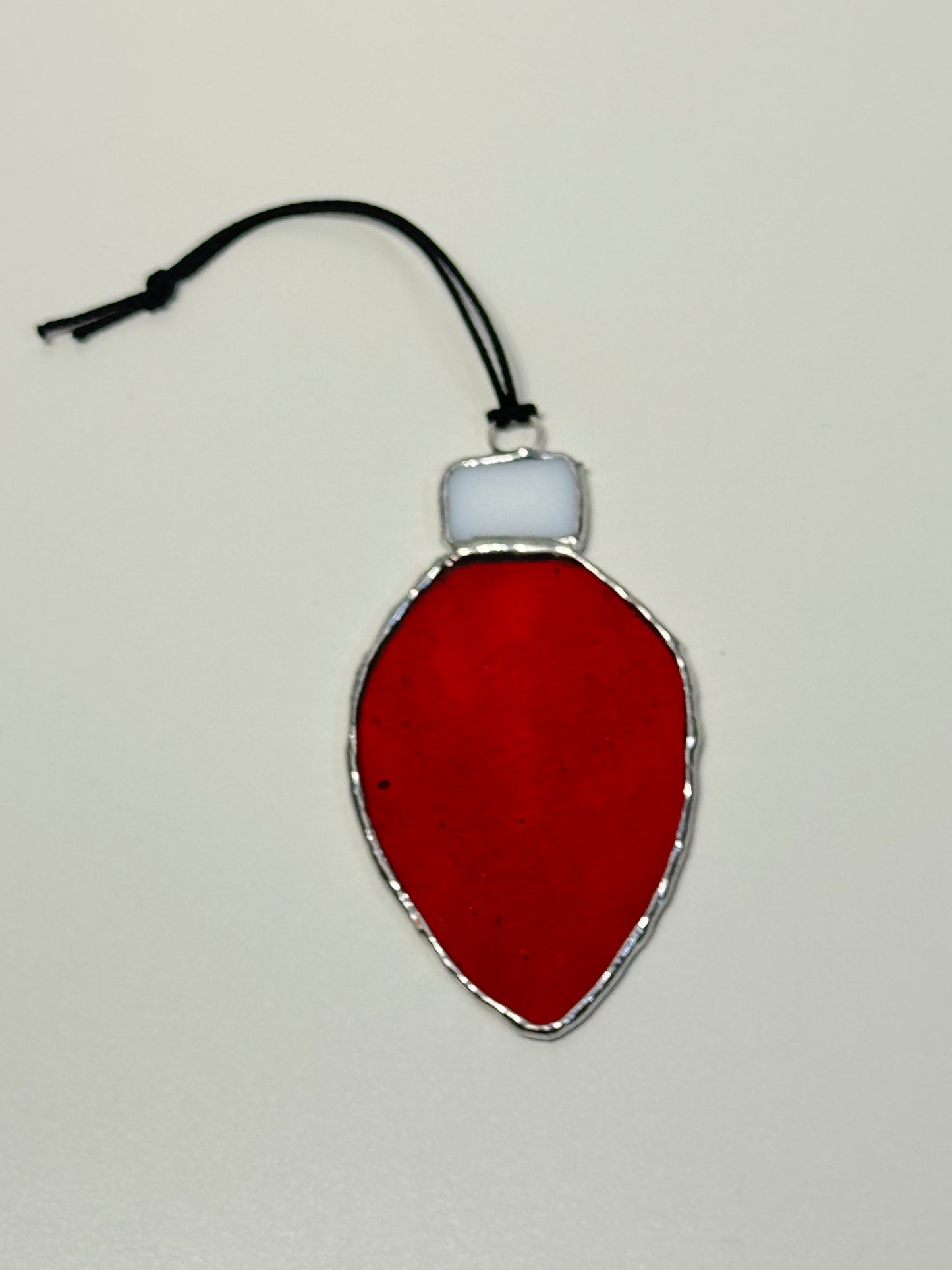 Kerst licht glas decoratie- klein (verschillende kleuren)