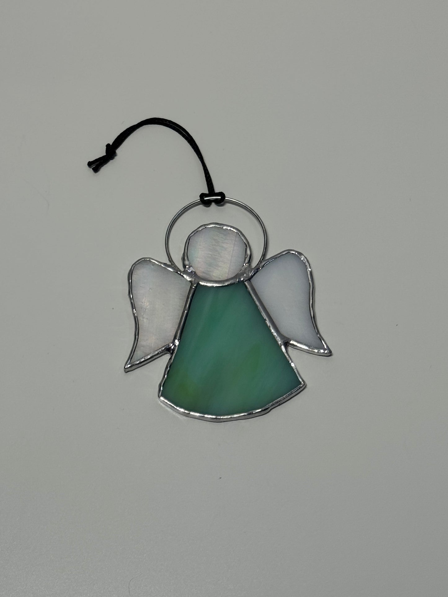 Engeltje glas decoratie - (verschillende kleuren)