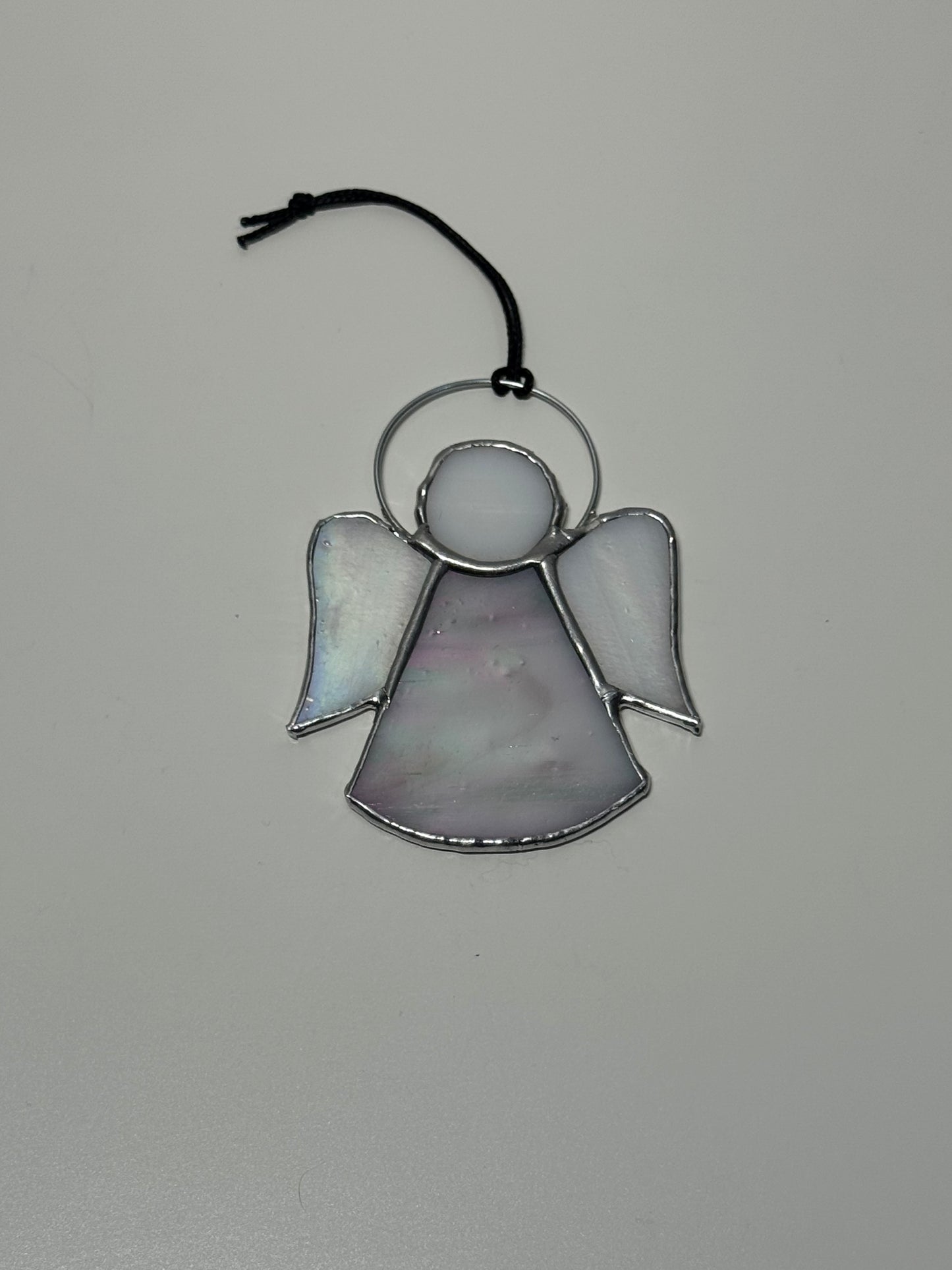 Engeltje glas decoratie - (verschillende kleuren)