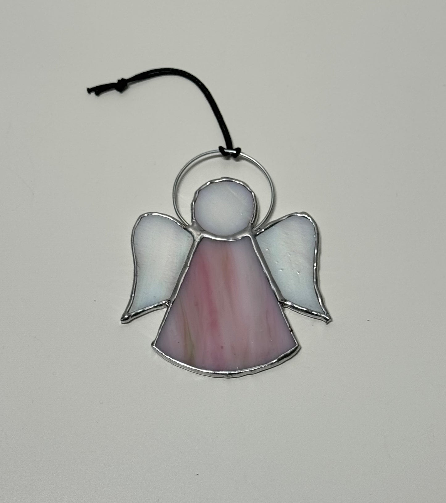 Engeltje glas decoratie - (verschillende kleuren)